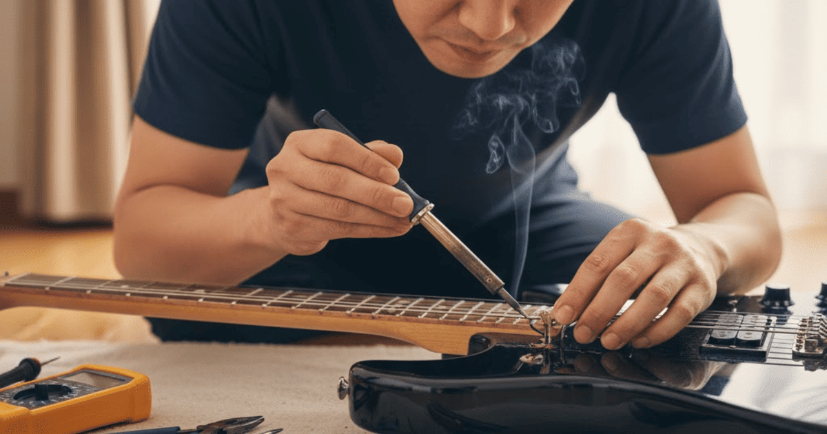 ギター ジャック 接触 不良