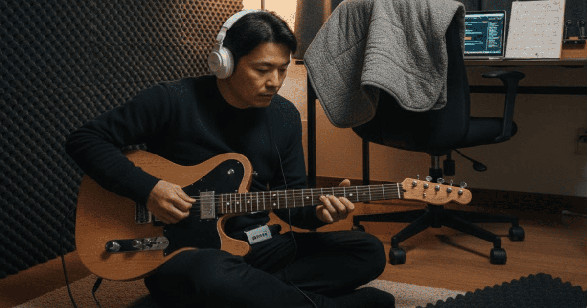 一人暮らし ギター 練習 場所
