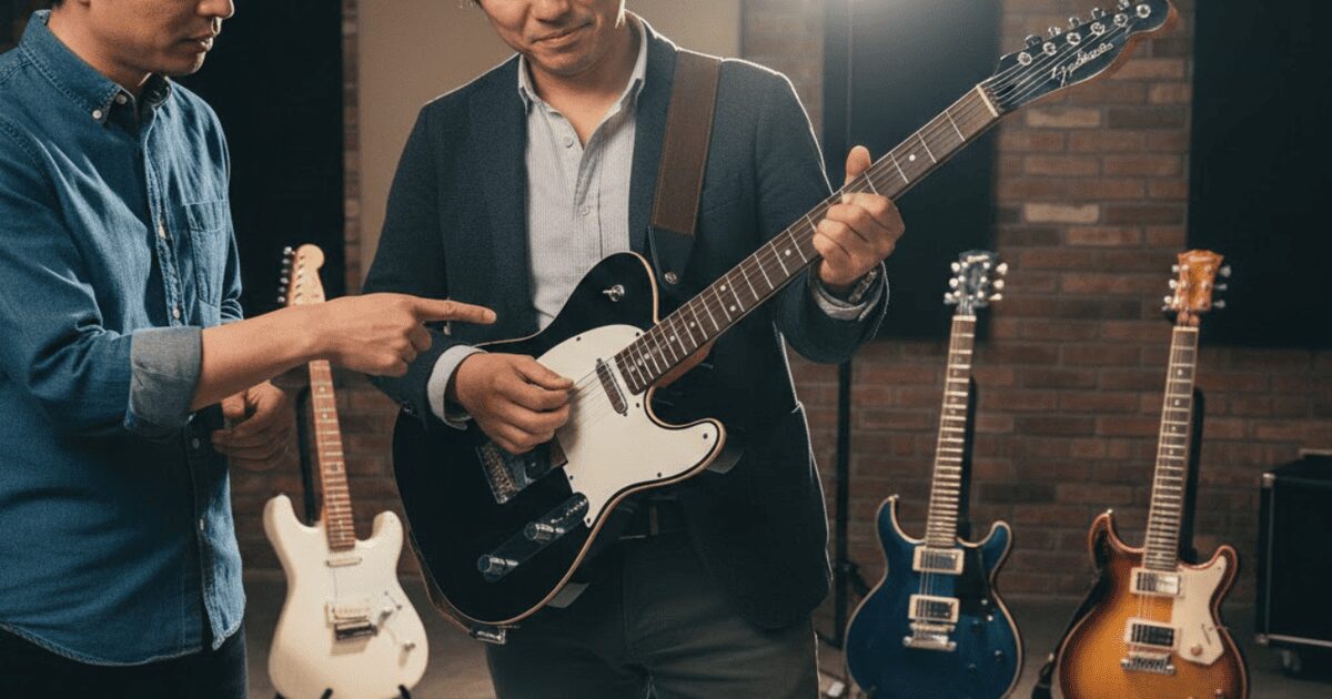 ギター 色 後悔