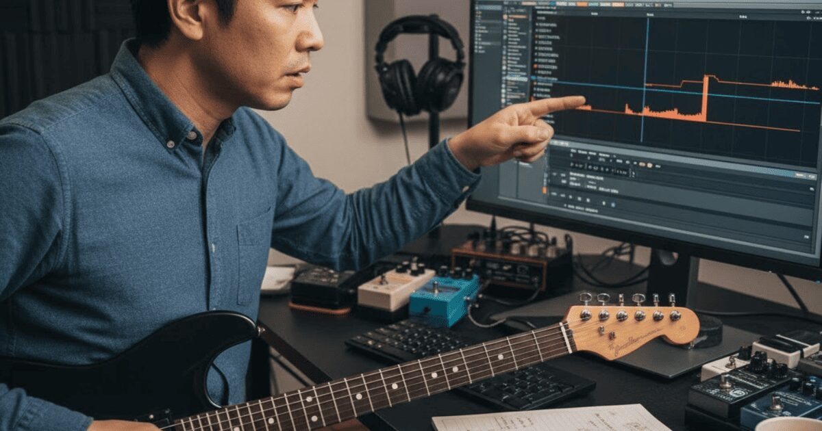 ギター 音作り こもる